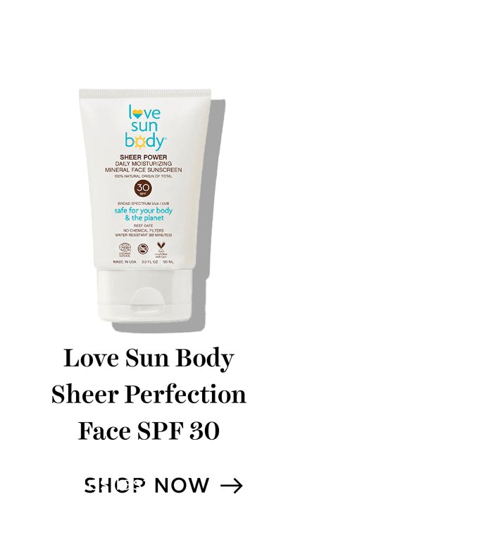 Love Sun Body Sheer Perfection SPF 30