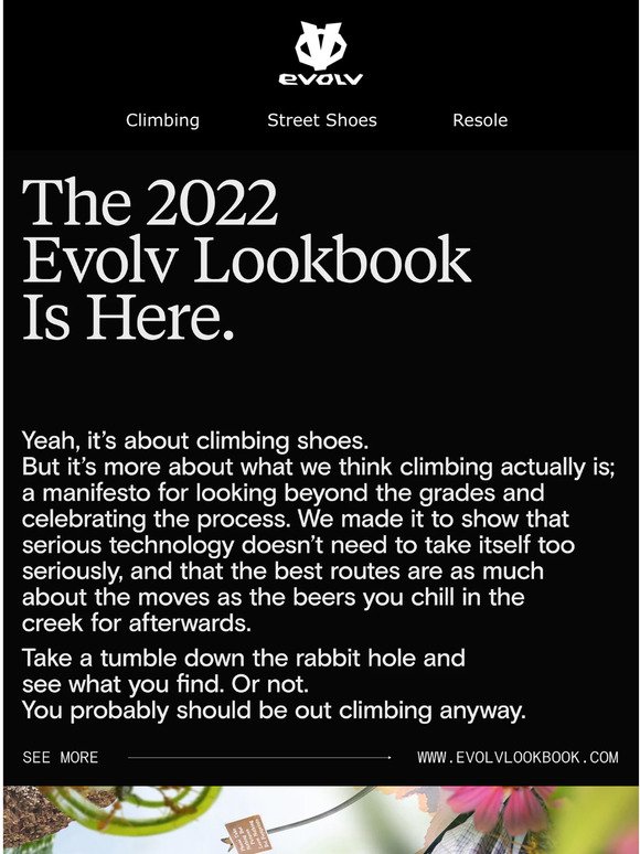 It's here. Evolv 2022 Lookbook