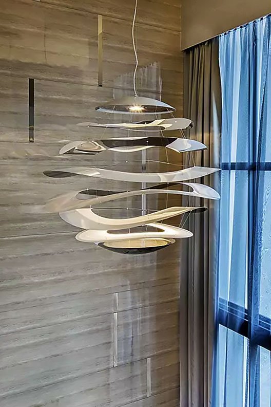Buckle LED Chandelier by Innermost.