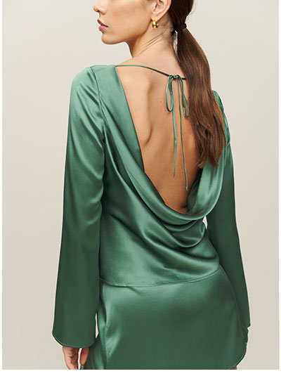 Wilde Silk Top