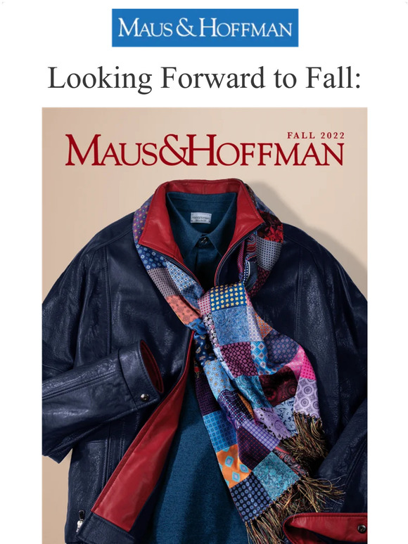 Maus & Hoffman Check Out the Maus & Hoffman Summer Collection for