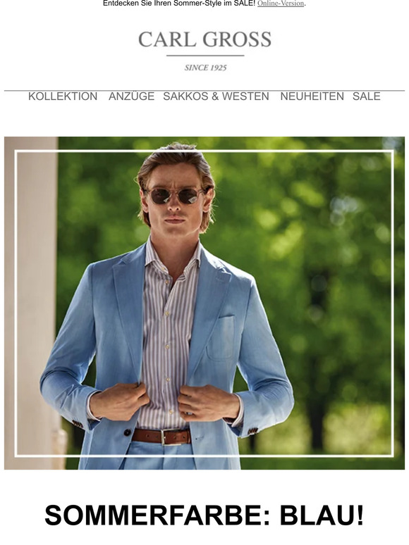 Sommertrends in blau!