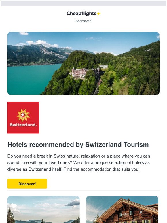 Your hotel in Switzerland