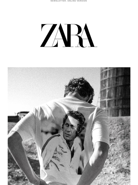 Zara Canada AN ODE TO THE LEGENDOF STEVE MCQUEEN Milled