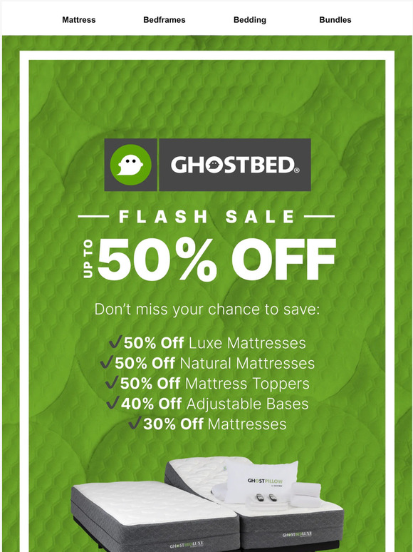 GhostBed Natural We've literally never done this before... Milled