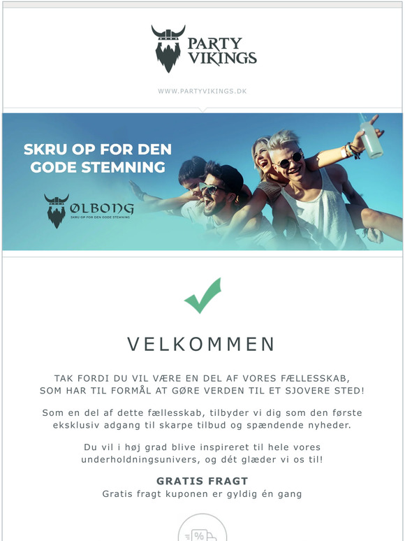 Tilmeldt til nyhedsbrev