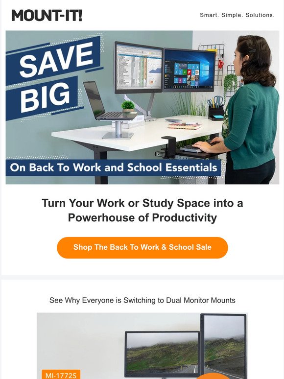 **Save Big on Work and Study Space Essentials**