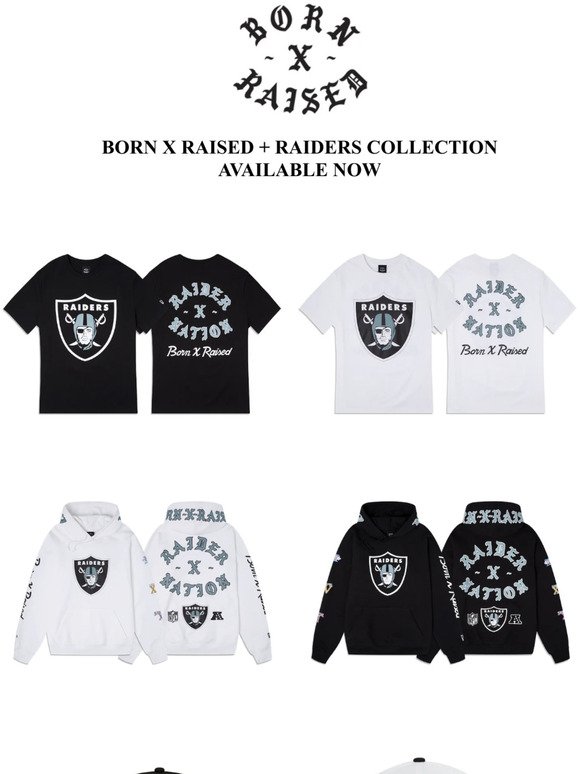Born X Raised LA Raiders Capsule Release Info
