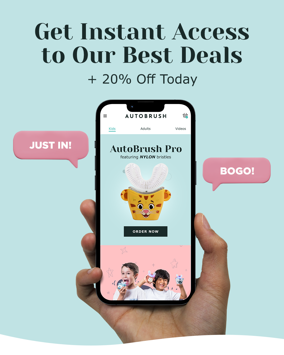  Get Instant Access to Our Best Deals