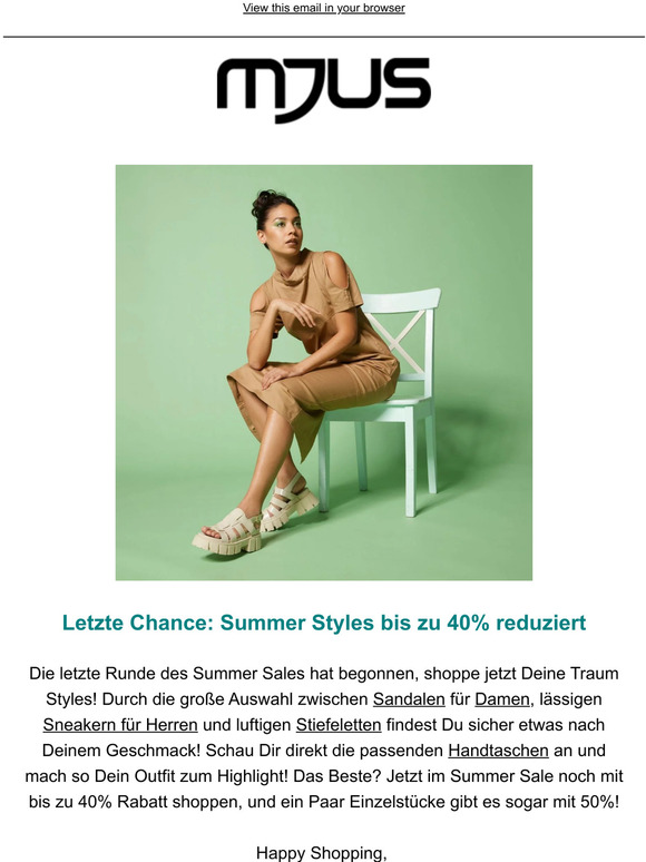 🌞Letzte Chance: Summer Sale mit bis zu 40% Rabatt 😍