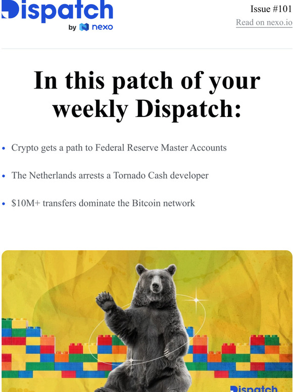 Nexo: Dispatch #101: The Institutions Remain | Milled