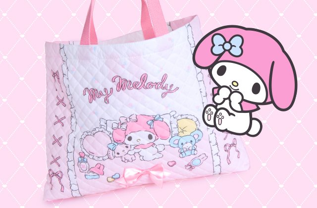 My Melody Quilted Tote (Frills and Lace Series)