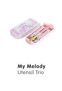 My Melody Utensil Trio
