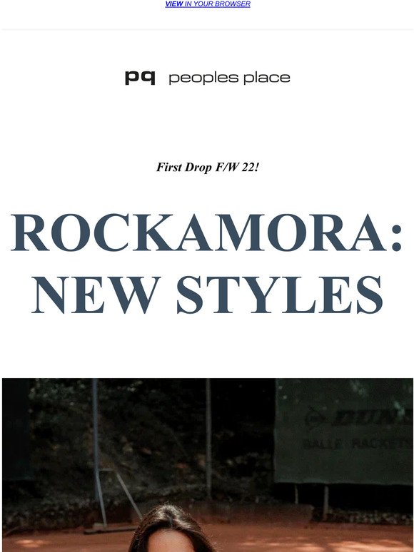 ROCKAMORA - First Drop F/W 22