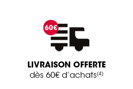 LIVRAISON OFFERTE | dès 60€ d’achats (4)