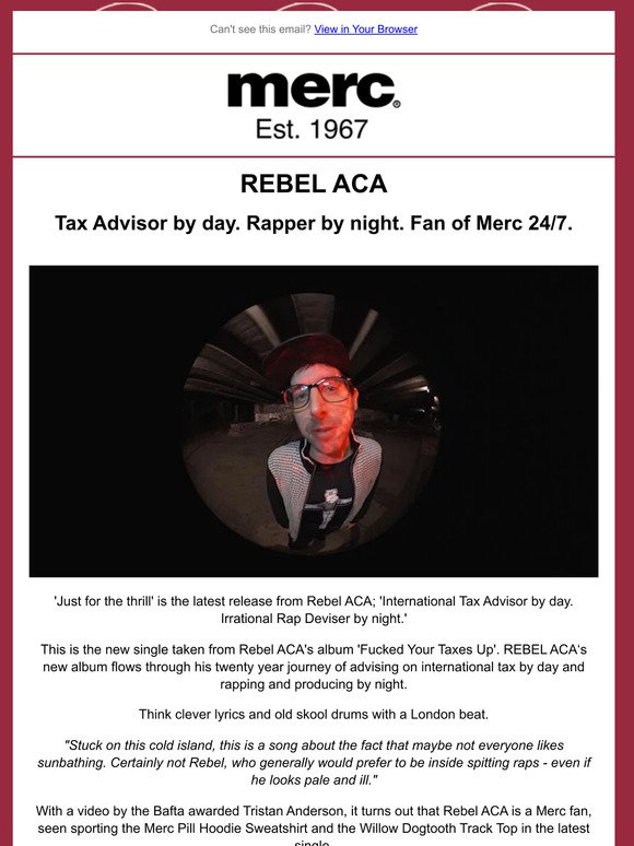 Rebel ACA, Tax Advisor by day, rapper by night & fan of Merc 24/7