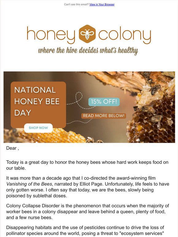 Celebrate World Honey Bee Day With Us! 🐝