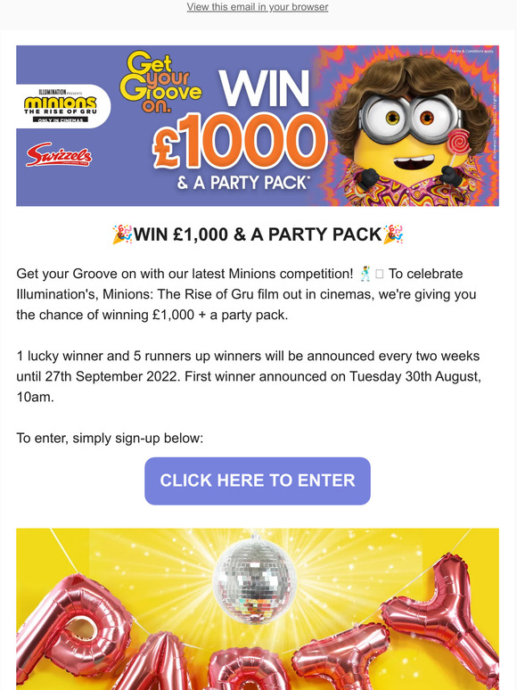 HUGE Minions x Swizzels competition 👀🍬