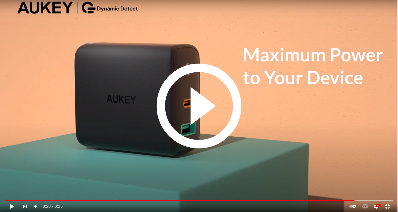 AUKEY Charger with Dynamic Detect