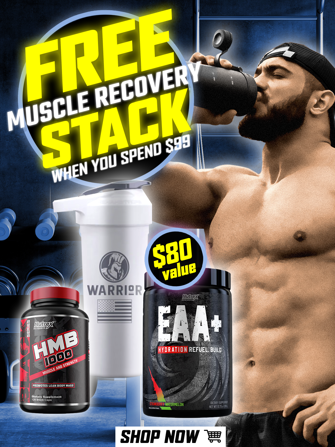 Free Muscle & Recovery Stack