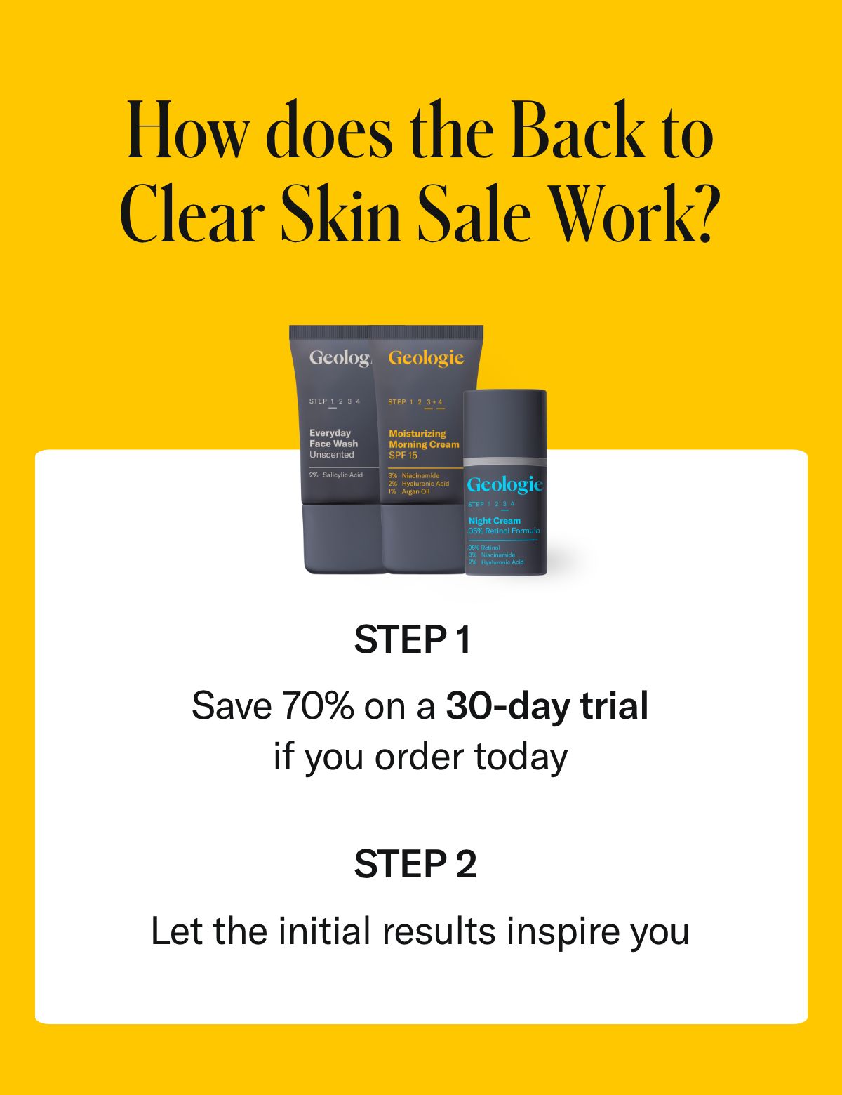 Geologie 🚨 Get a DOUBLE discount 🚨 Back to Clear Skin Sale Milled