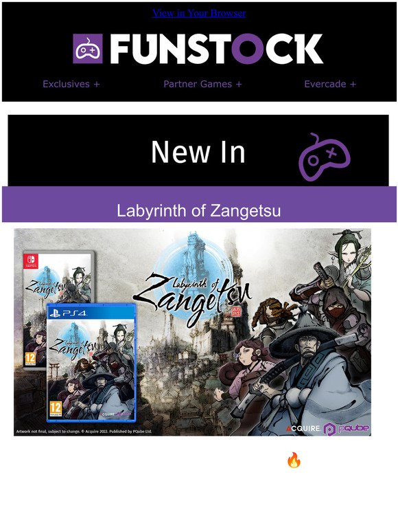 📣 NEW IN: Labyrinth of Zangetsu! 🔥