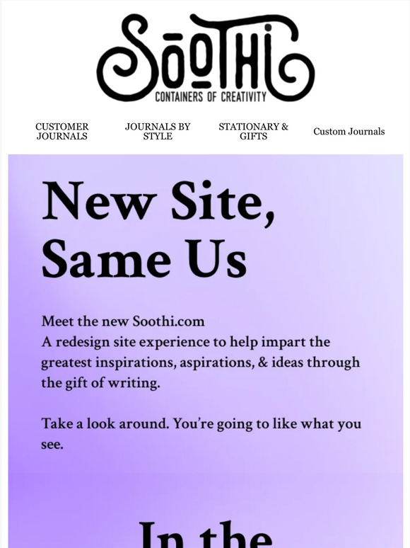 New Website, Same Us