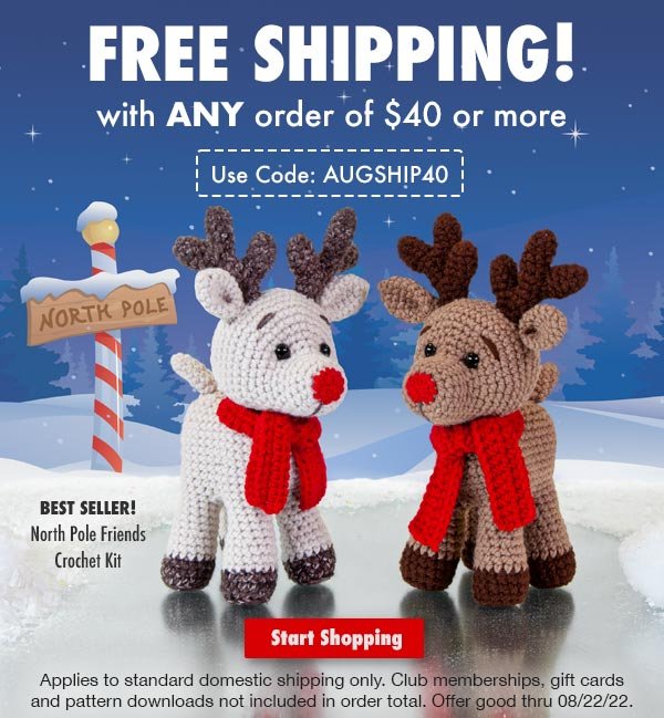 Free Shipping on $40 or more
