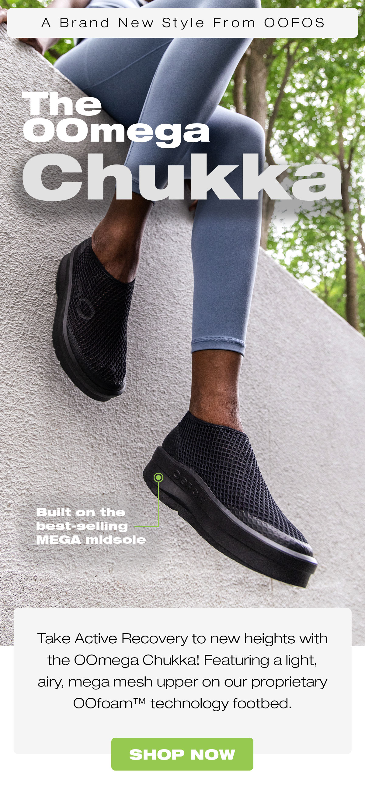 OOFOS: Meet The NEW OOmega Chukka! | Milled