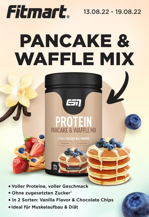 Neu: ESN Pancake & Waffle Mix