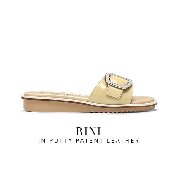 RINI in Putty Patent Leather