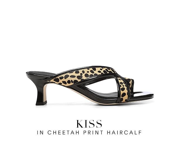 KISS in Cheetah Print Haircalf
