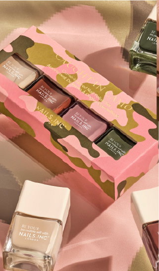 Caught In Camo 4-Piece Nail Polish Set