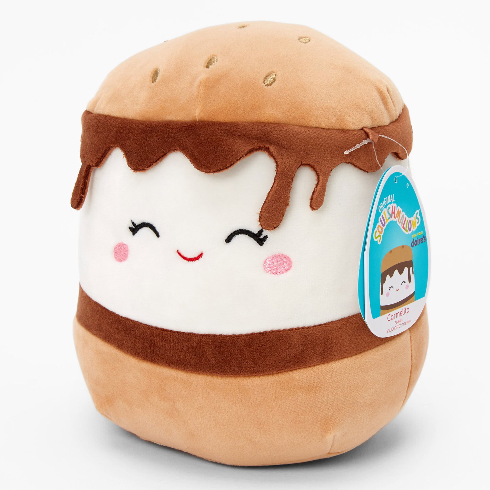 Squishmallows™ Claire's Exclusive 8 Inch S'mores Soft Toy