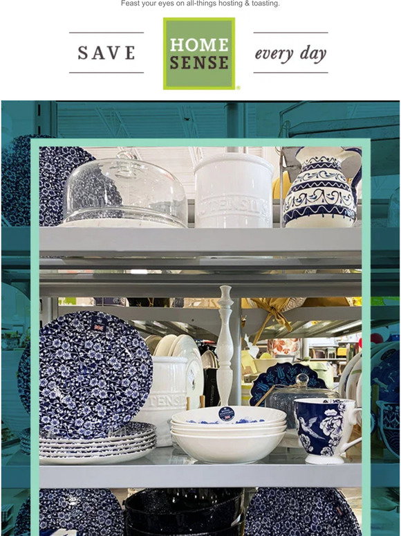 Homesense: Entertaining Marketplace—stroll in & save. | Milled