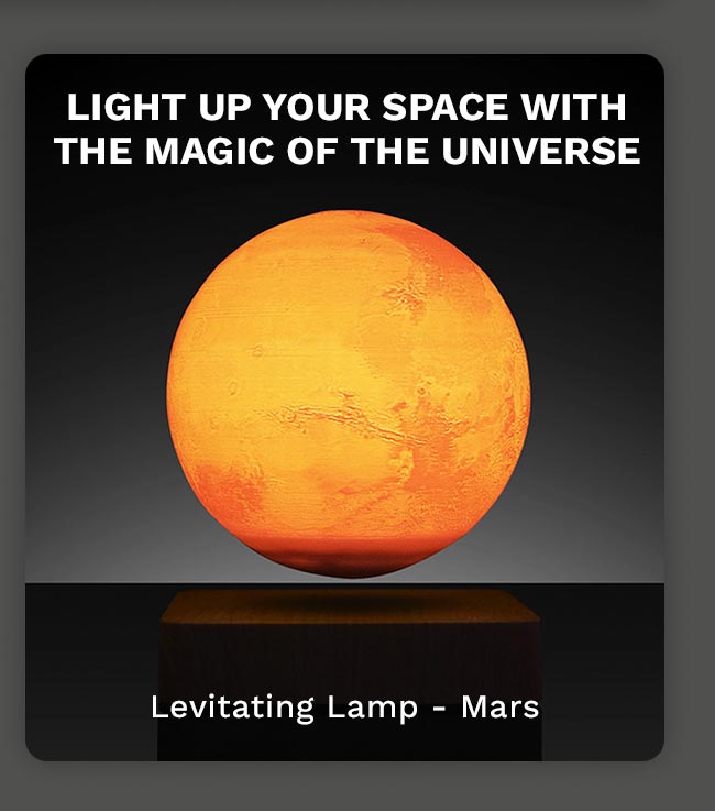 Levitating Lamp - Mars