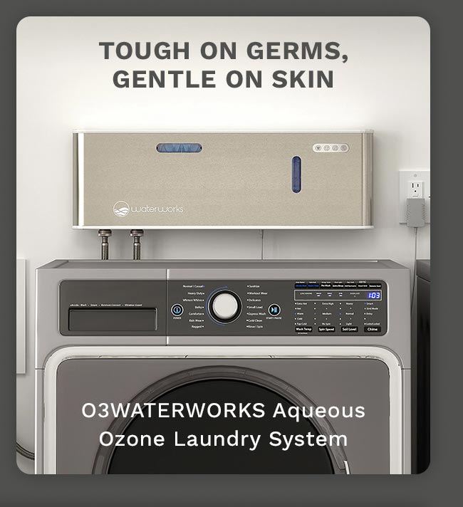 O3WATERWORKS Aqueous Ozone Laundry System