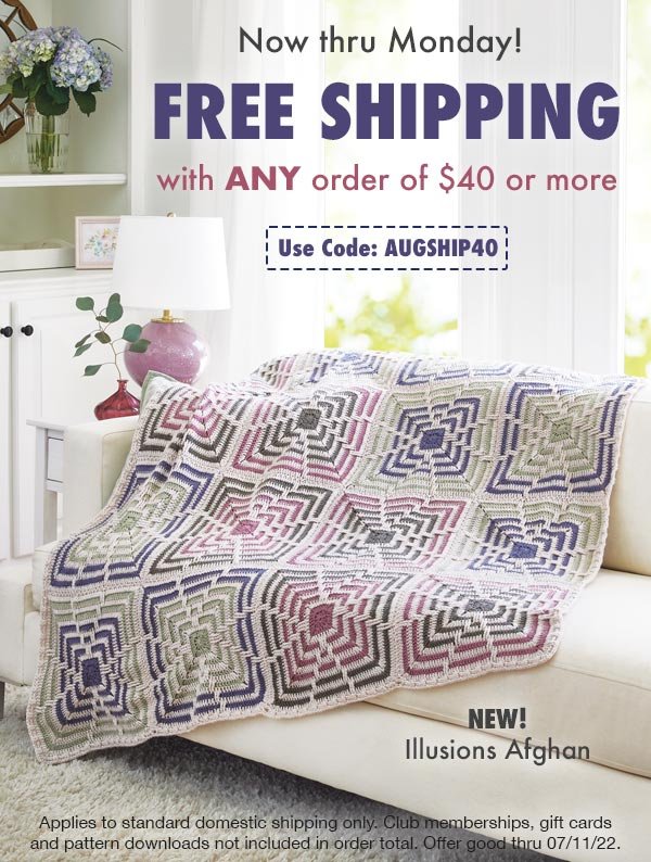 Free Shipping on $40 or more