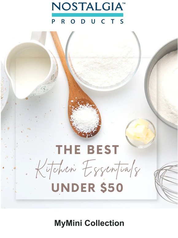 Nostalgia: KITCHEN GADGETS UNDER $50!! | Milled