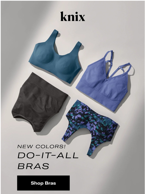 Knix The Most Versatile Bras in Refreshed 🎨 Milled