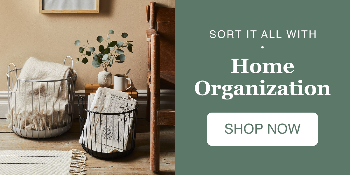 Sort It All With Home Organization