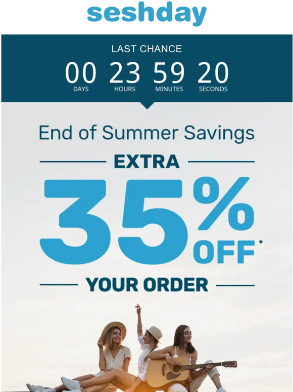 🚨 Extra 35% Off Final Notice 🚨