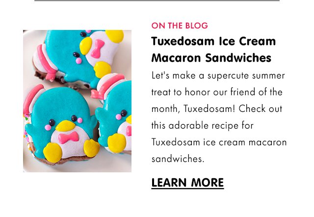 Tuxedosam Ice Cream Macaron Sandwiches