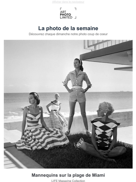 artphotolimited La photo du dimanche Mannequins sur la plage de