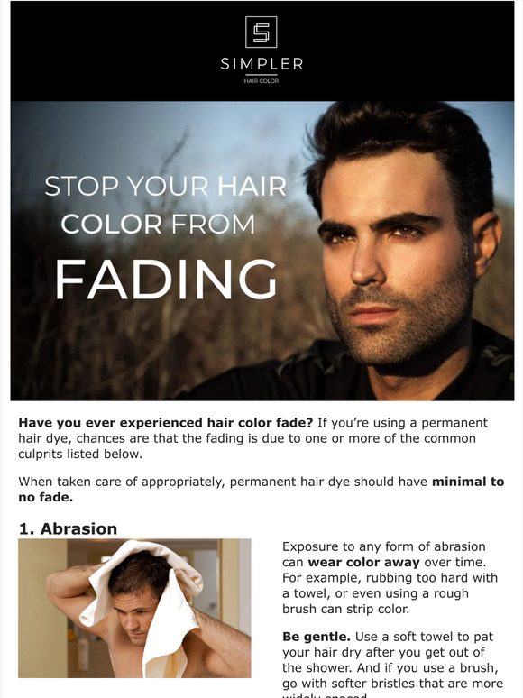 Simpler Hair Color 3 Ways To Stop Hair Color Fade 🛑 Milled