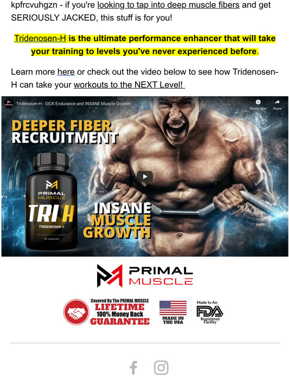 Primal Muscle Sports Supplements Australian Underground "Super