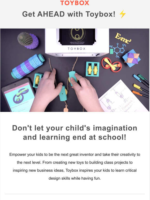 Toybox Store Get ready for the school year with Toybox. Milled