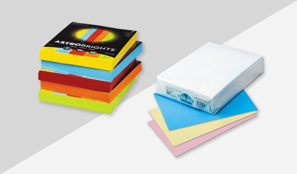 Colored Paper Stock Up