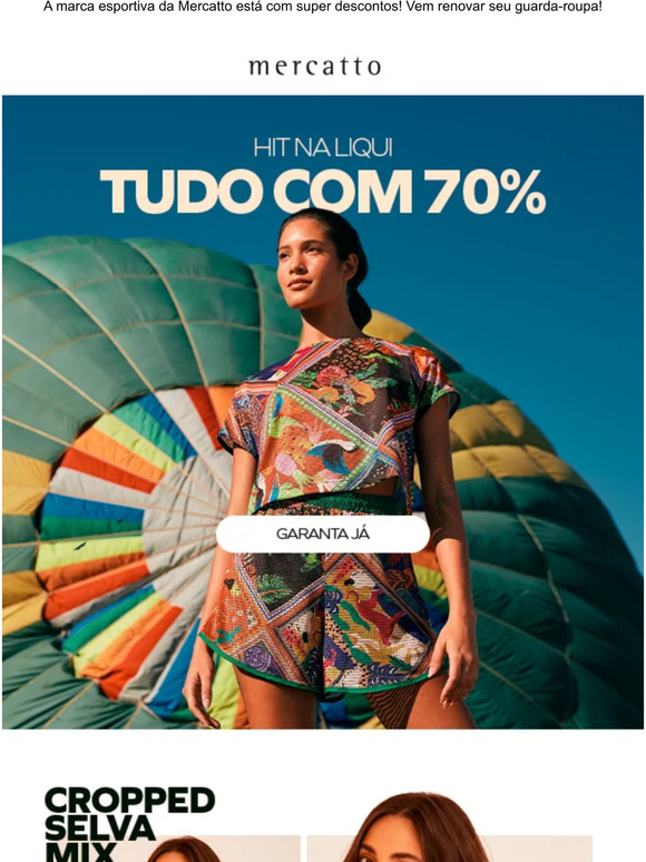 Mercatto HIT: tudo até 70% off!