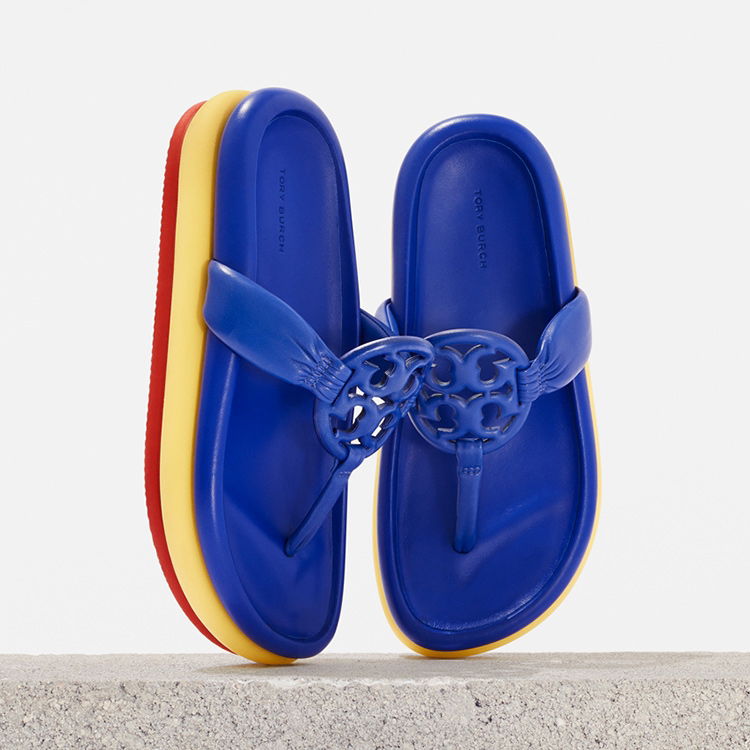 The Tory Burch Miller Cloud Sandals Are 30% Off